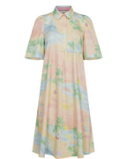 Nümph Kjole Nukarmen Printet