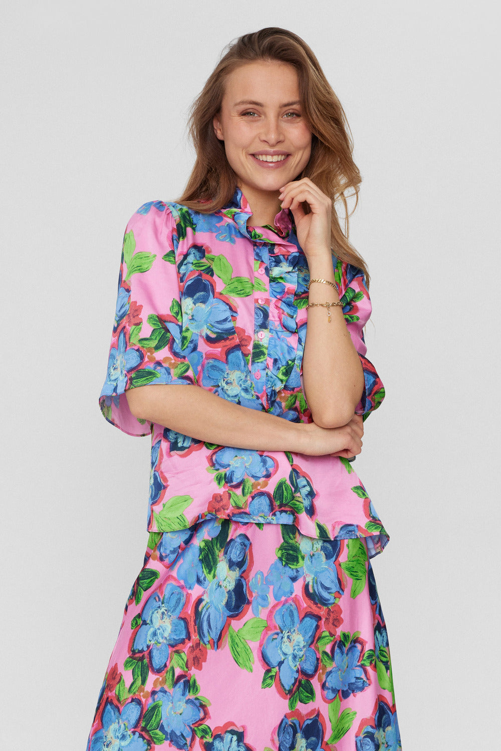 Nümph Bluse Nugabby Printet