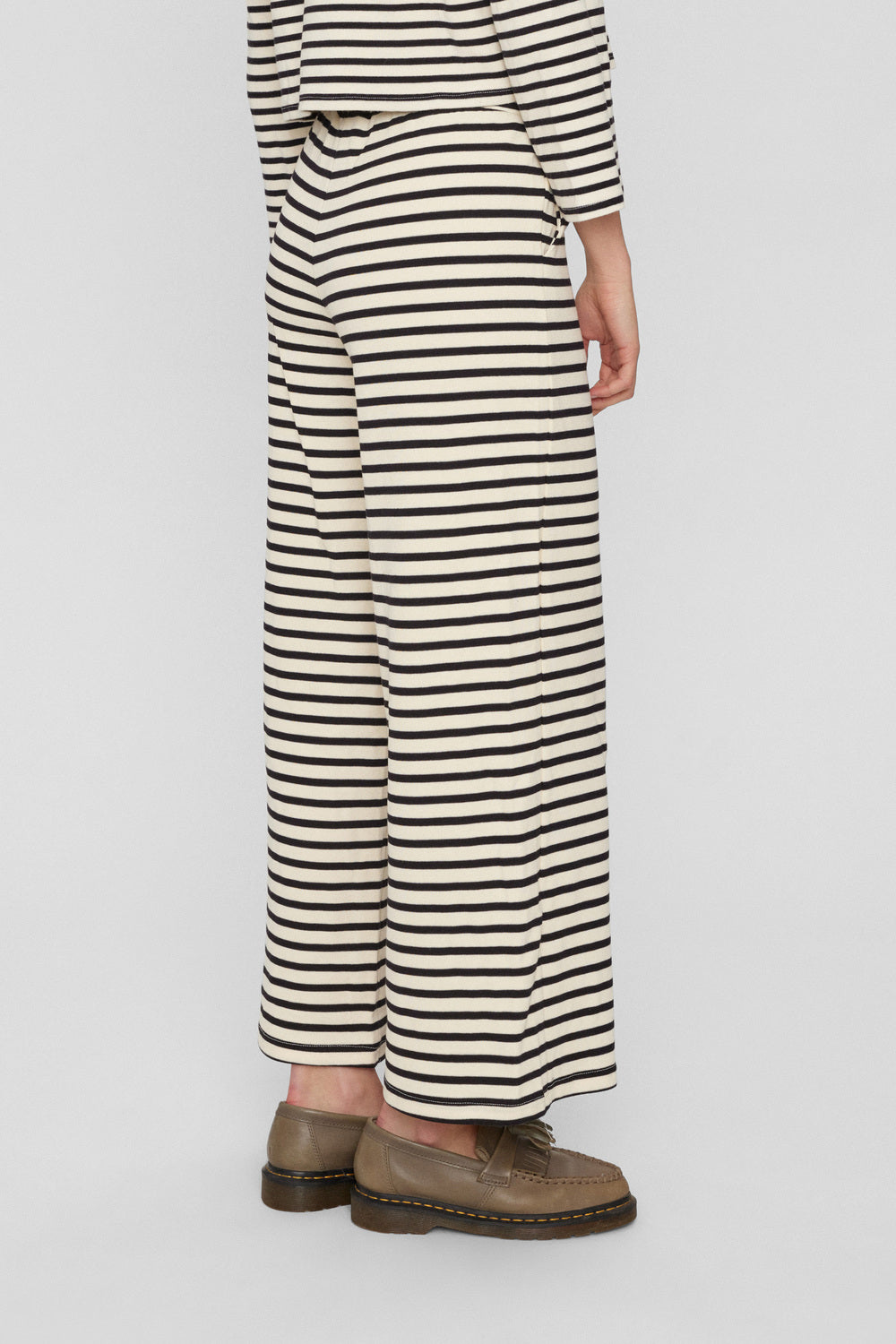 Nümph Bukser Nuhubsa Sort stribet