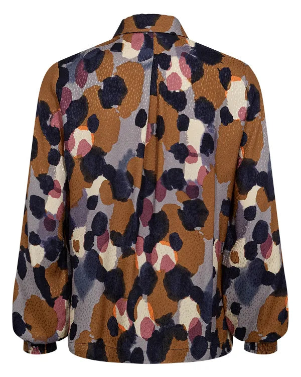 Nümph Skjorte Nugrit Printet