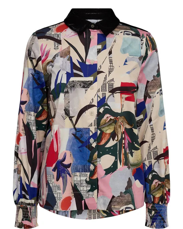 Nümph Skjorte Nuholla Printet