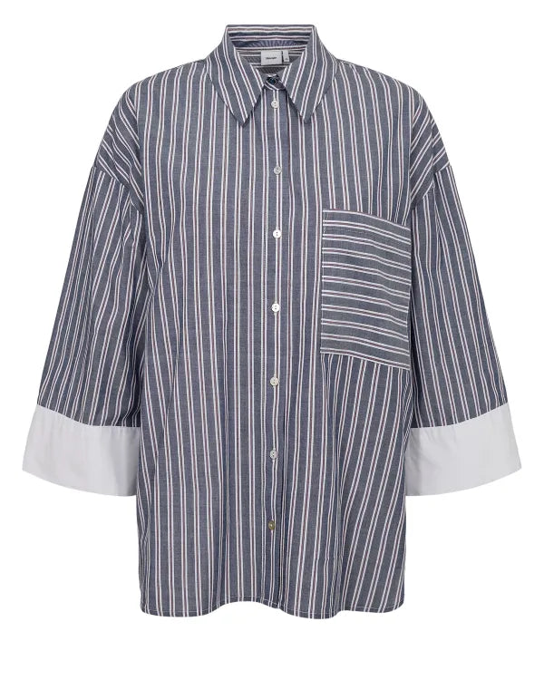 Nümph Skjorte Nuallison Stribet