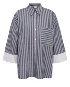 Nümph Skjorte Nuallison Stribet