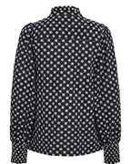 Nümph Skjorte Nualbi Borderi Sort