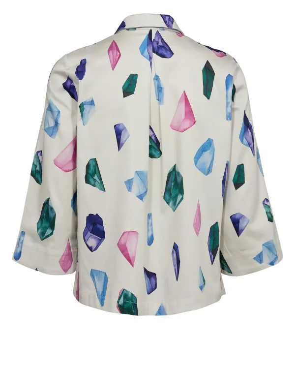 Nümph Skjorte Nucrystal Bow Tie