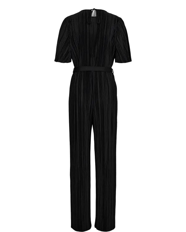 Nümph Buksedragt Nucassy Plisse Sort