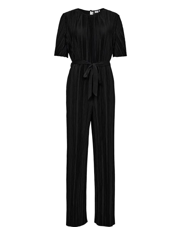 Nümph Buksedragt Nucassy Plisse Sort