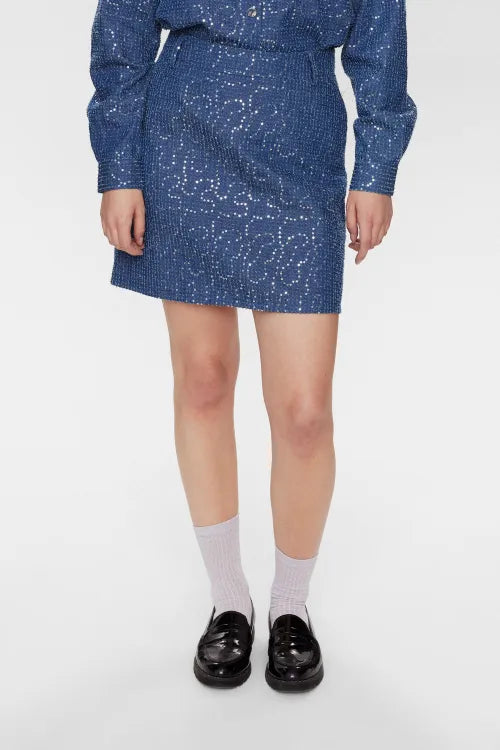 Nümph Nederdel Nujourney Blå