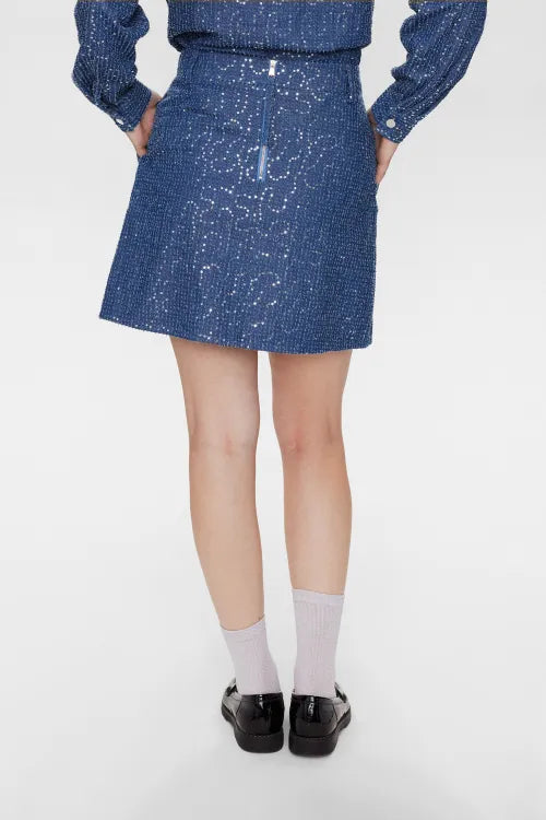 Nümph Nederdel Nujourney Blå