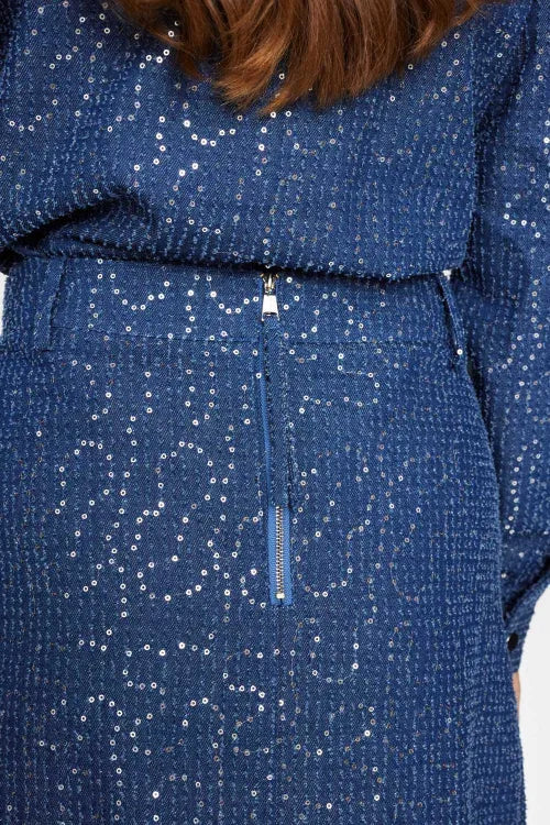 Nümph Nederdel Nujourney Blå