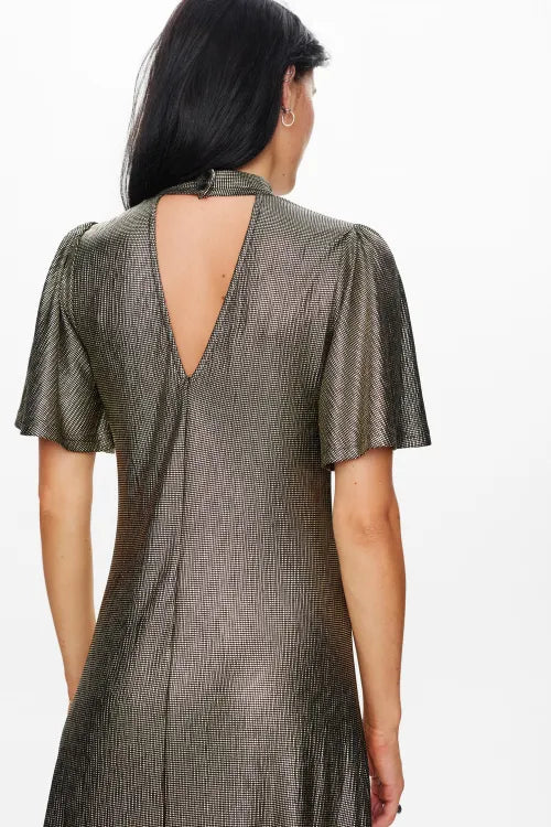 Nümph Kjole Nusimma Guld