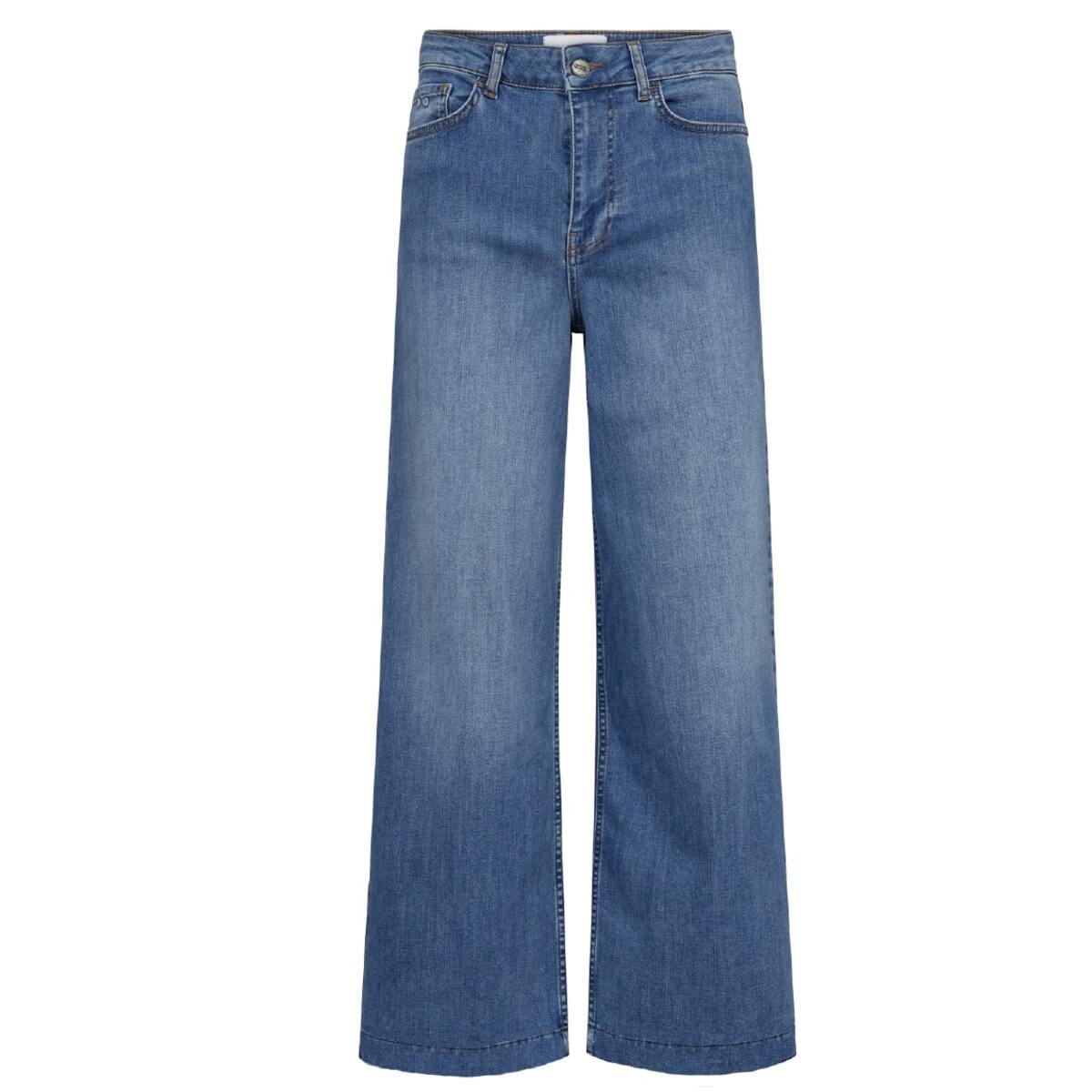 Nümph Cropped Jeans Nuparis Lys Blå