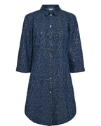 Nümph Kjole Nujourney Blå