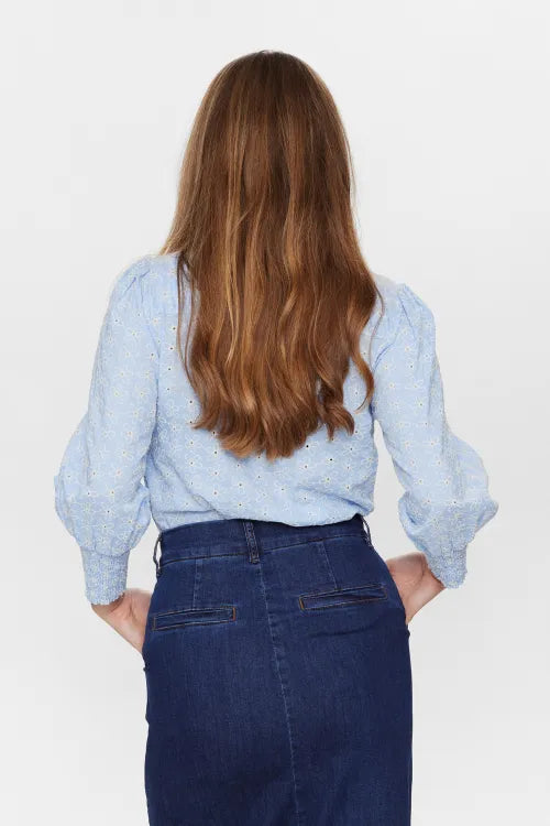 Nümph Nederdel Nuamber Dark Blue Denim
