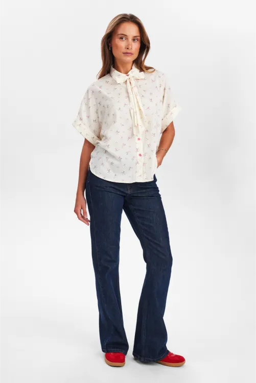 Nümph Skjorte Nululiana Hvid