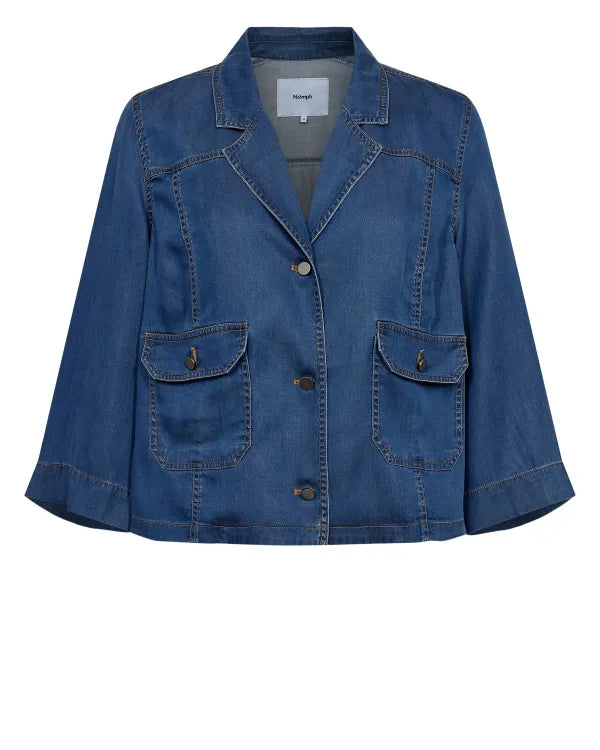 Nümph Skjorte Numiami Medium Blue Denim