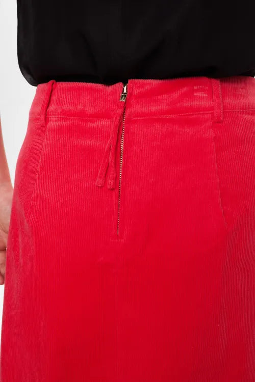 Nümph Nederdel Nudeanna Rød