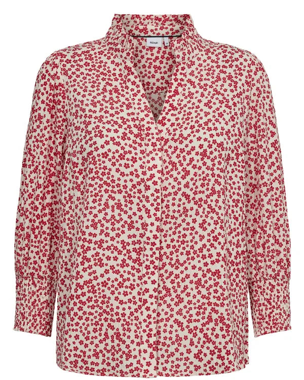 Nümph Skjorte Nuiva Rød