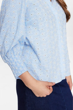 Nümph Skjorte Nusiva Blå