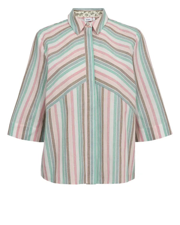 Nümph Skjorte Nuvibeka Stribet