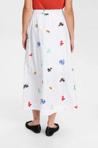 Nümph Nederdel Nuvalentine Hvid