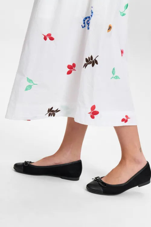 Nümph Nederdel Nuvalentine Hvid