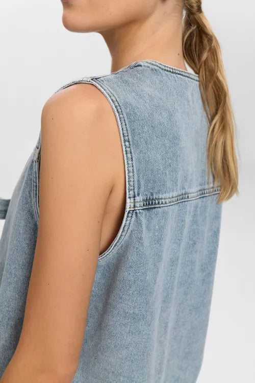 Nümph Denim Vest Nubrooklyn