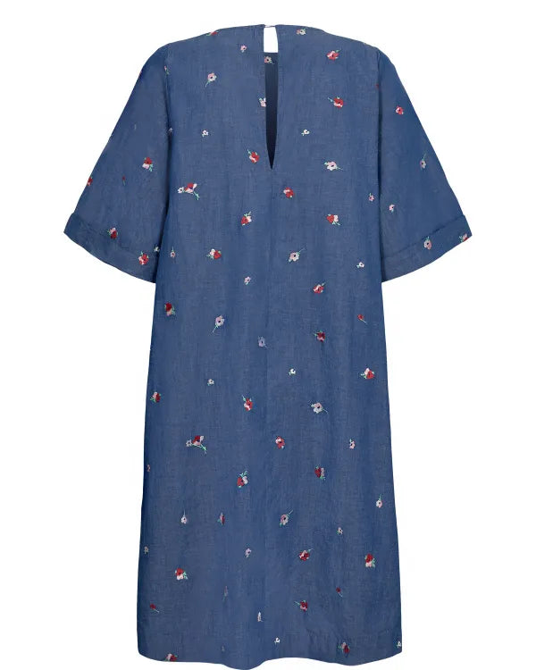 Nümph Kjole Nuzira Blå