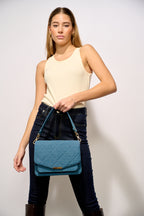 Noella Denim Taske Blanca Blå