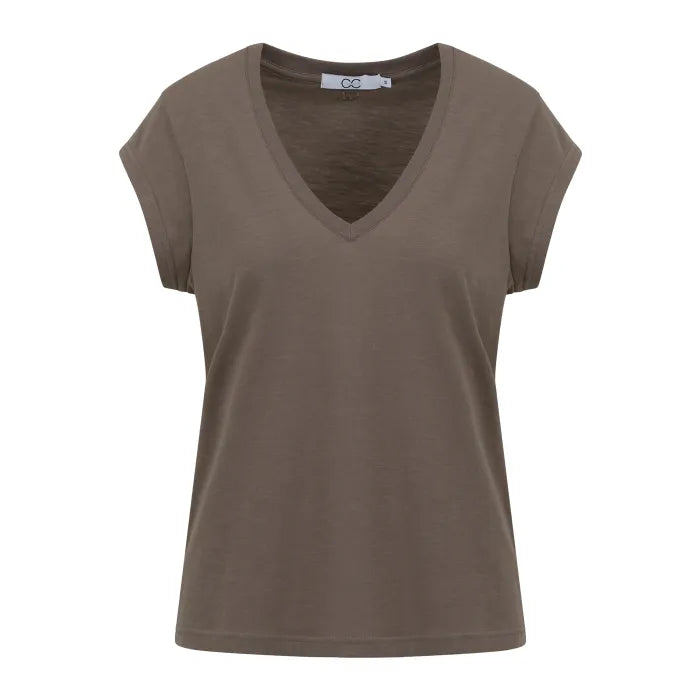 CC Heart Basic V-Hals T-shirt