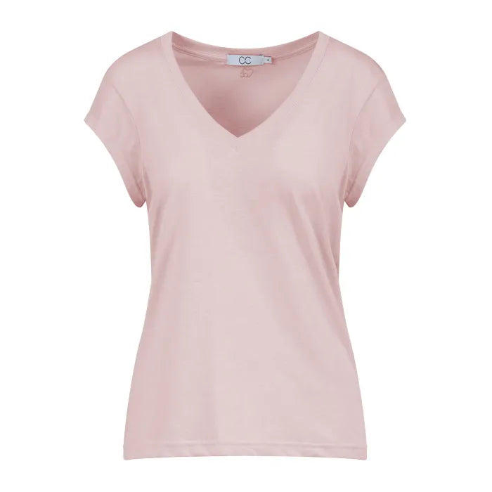 CC Heart Basic V-Hals T-shirt