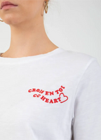 CC Heart T-shirt Toi Hvid