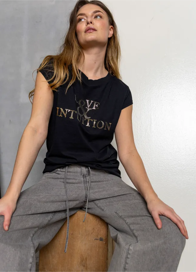 CC Heart Basic T-shirt Alfi Print