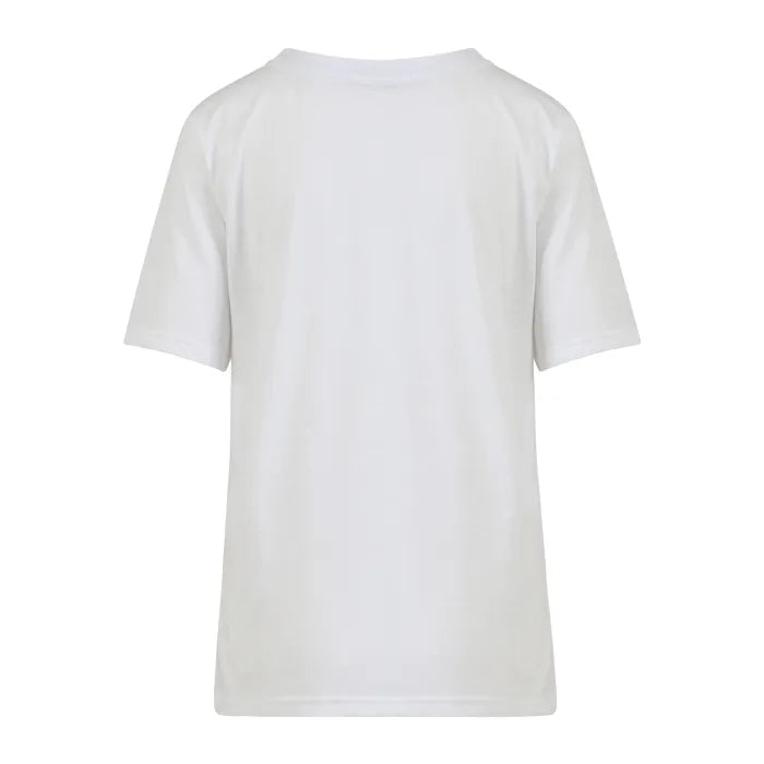 CC Heart T-shirt Hvid m. blå print