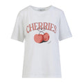 CC Heart T-shirt Hvid m. Rødt Print