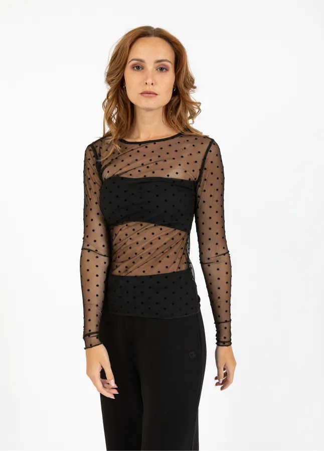 CC Heart Bluse EVE Sort