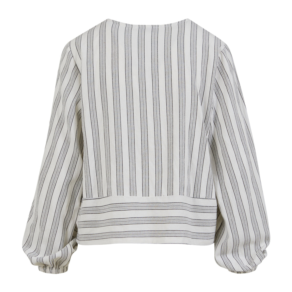 CC Heart Bluse med bindebånd Lina