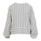 CC Heart Bluse med bindebånd Lina