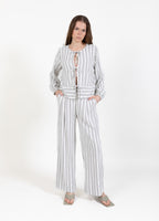 CC Heart Bluse med bindebånd Lina