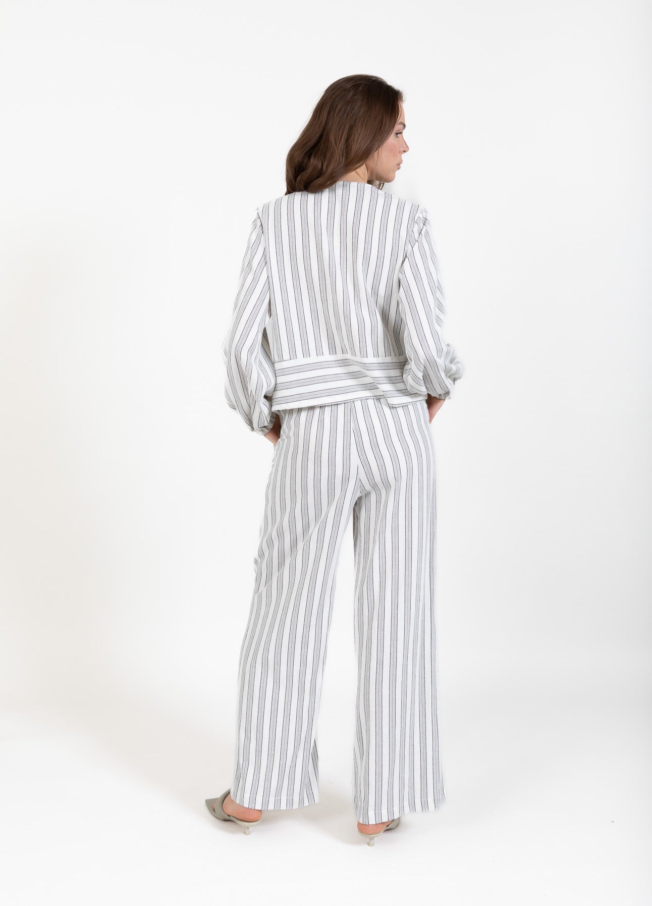 CC Heart Bluse med bindebånd Lina