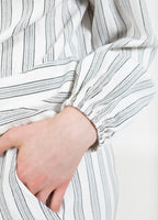 CC Heart Bluse med bindebånd Lina