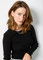 CC Heart Strik Bluse Elena Sort