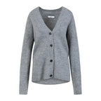 CC Heart Cardigan Strik Grå