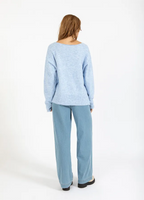 CC Heart Strik V-hals Dream Blue