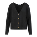 CC Heart Strik Cardigan Sort