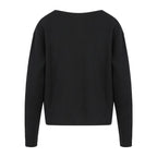 CC Heart Strik Cardigan Sort