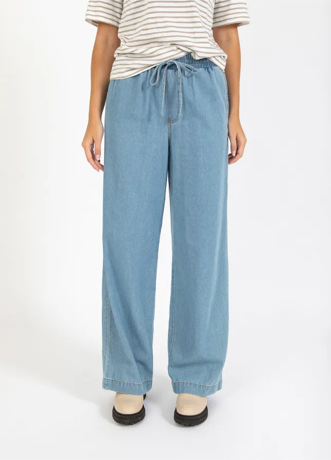 CC Heart Bukser Blue Denim