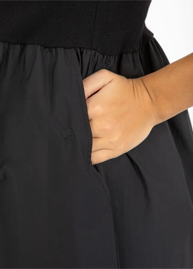 CC Heart Mix Kjole Rylan Sort