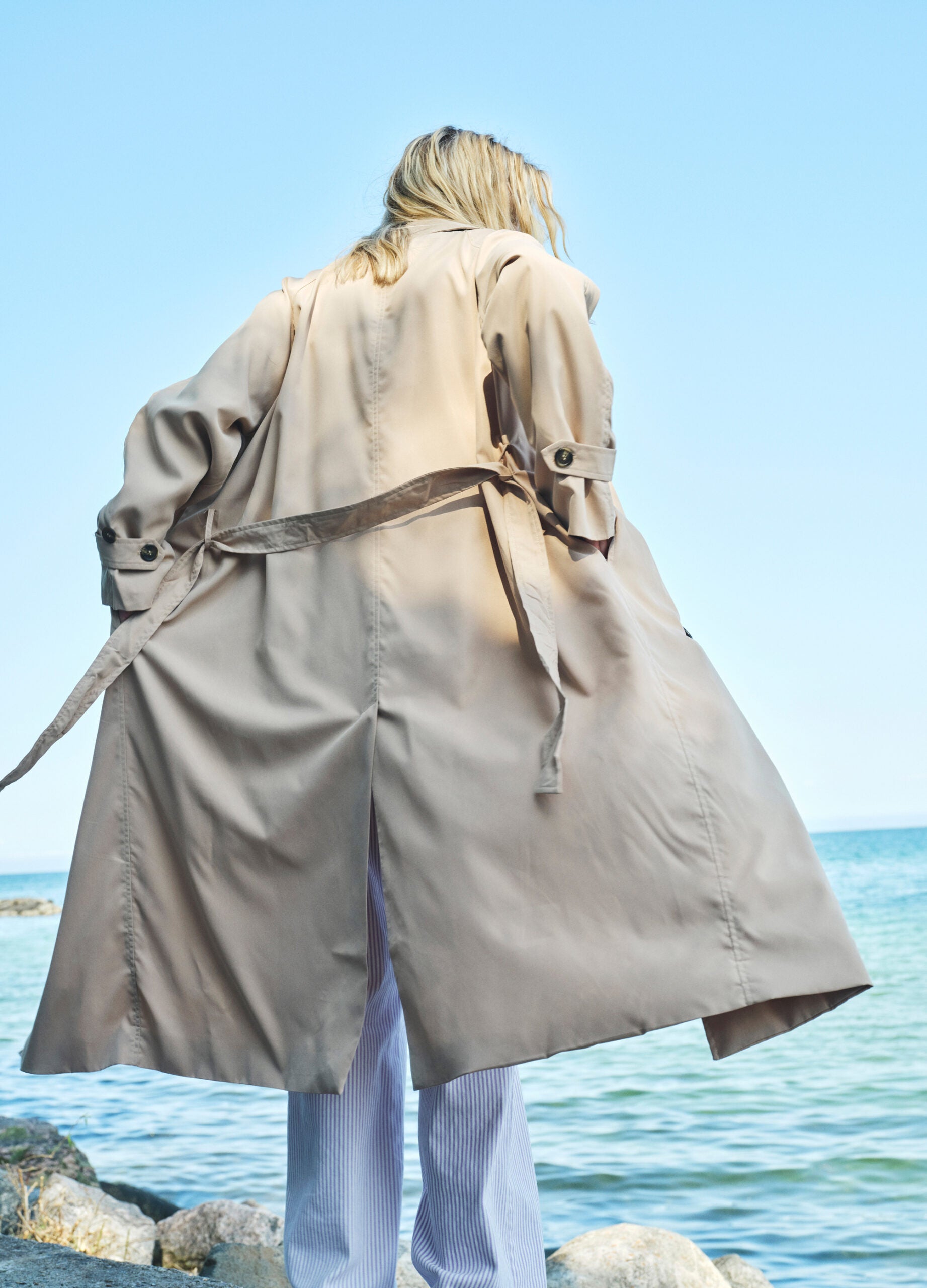 CC Heart Trenchcoat Maci