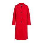 CC Heart Klassisk Lang Frakke Ariana Rød